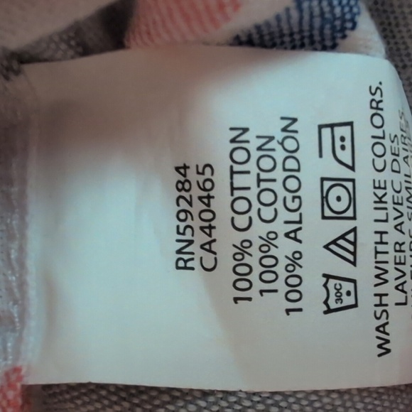 Children's Place Striped Boys Button Down Shirt -  Size 5/6 - Picture 4 of 5